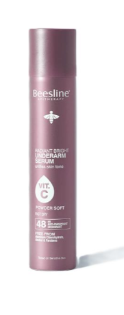 Beesline 48H Deo Spray Radiant Bright Powder Soft 150ml
